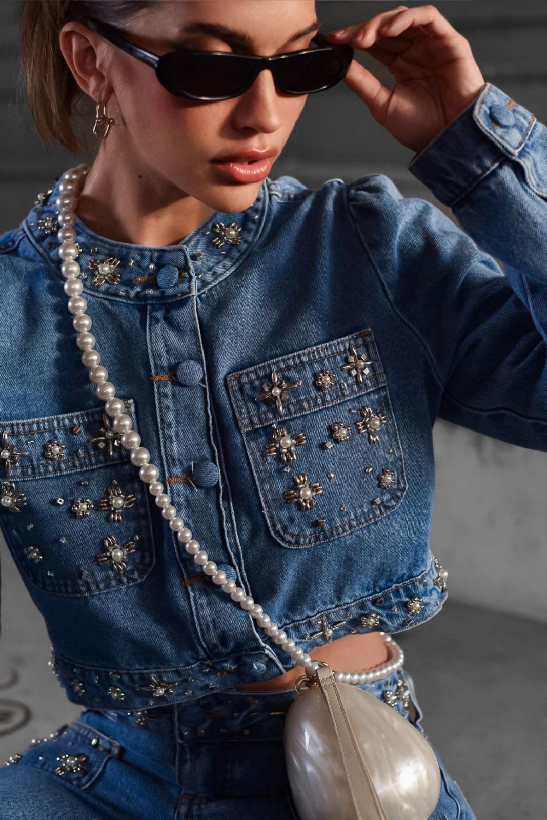 Blue Jeans Embellished